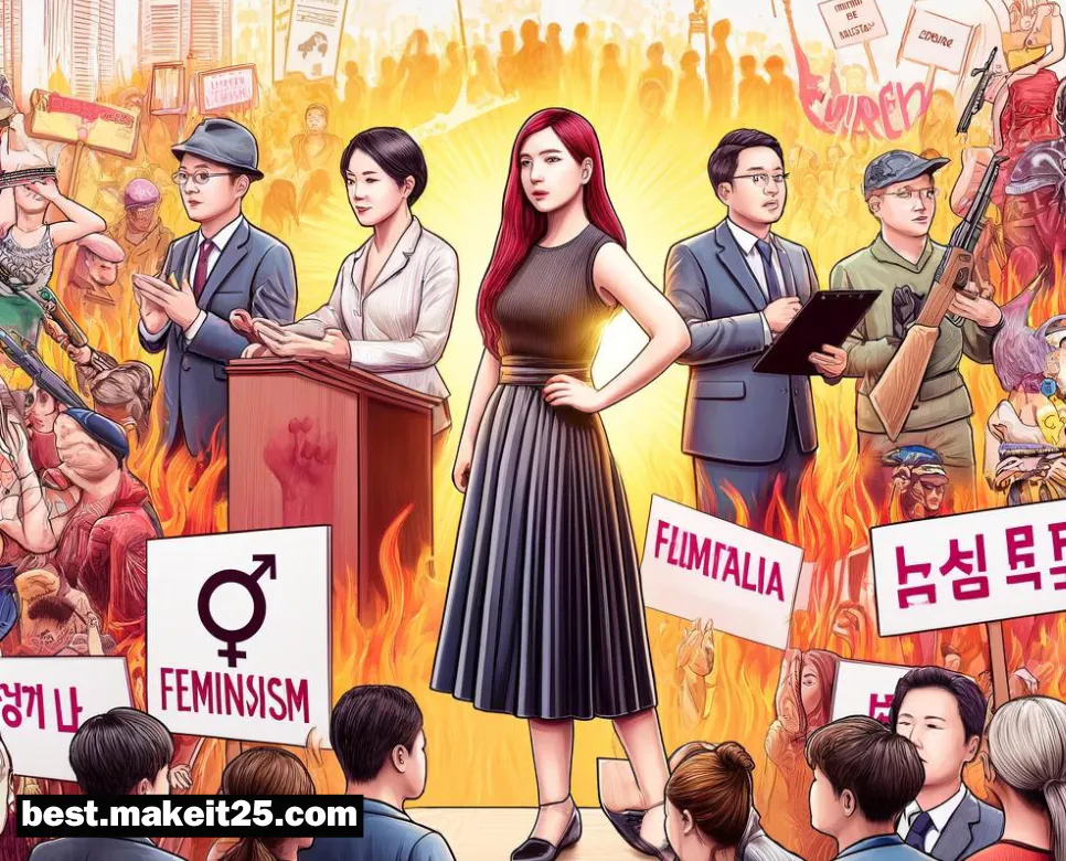 페미니즘, 메갈, 한남