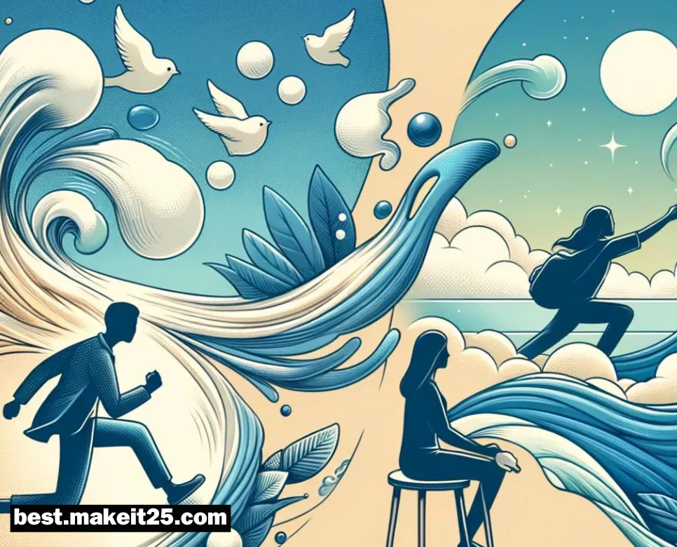 유동적, 능동적, 수동적