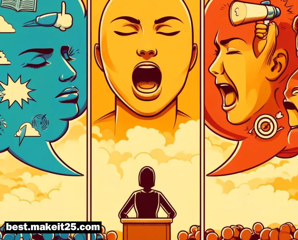 피력, 하소연, 성토 