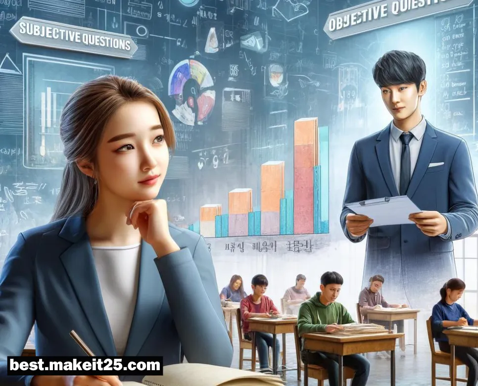 주관식, 객관식, 상대평가