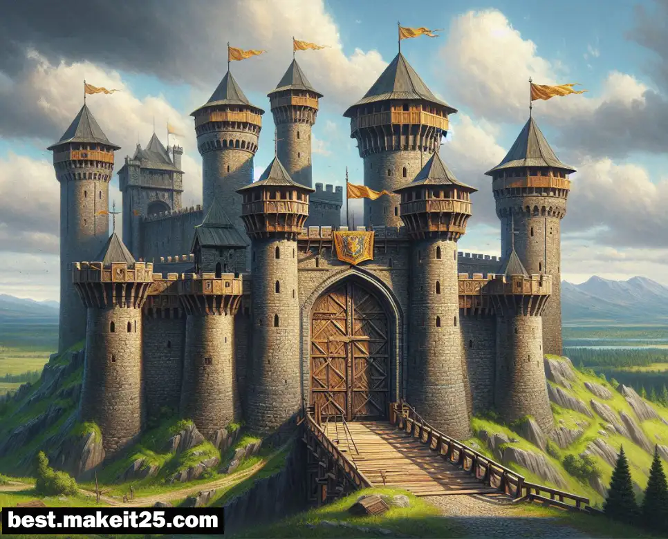 성채 뜻, 성곽 뜻, 거점 뜻