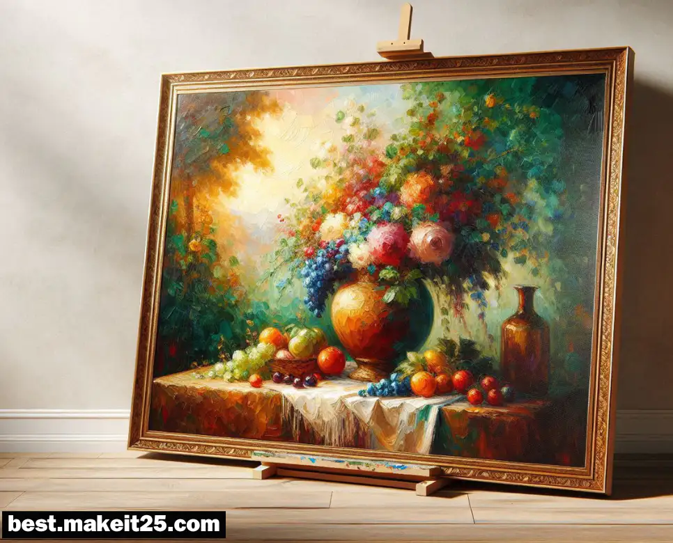 유화 뜻, 우화 뜻, 캔버스 뜻