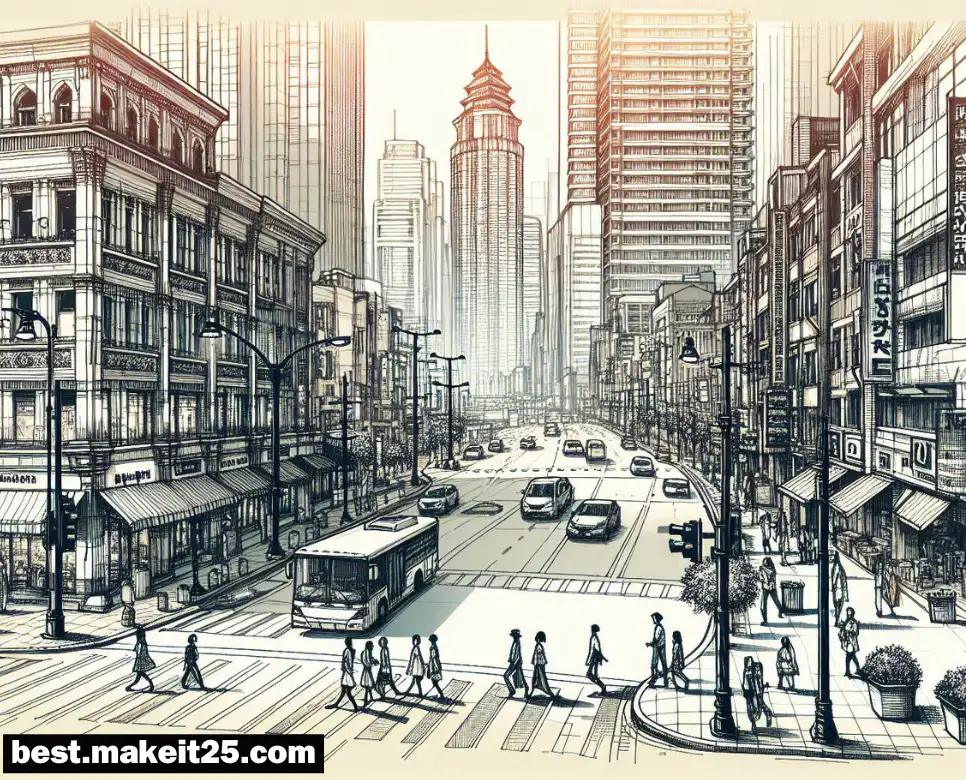 어반스케치 뜻, 일러스트 뜻, 회화 뜻