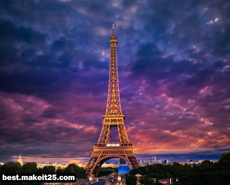 에펠탑 높이/63빌딩 높이/덕유산 높이