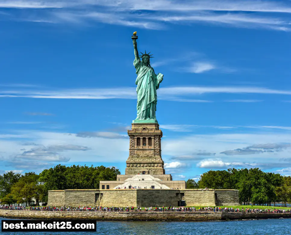 자유의 여신상 높이