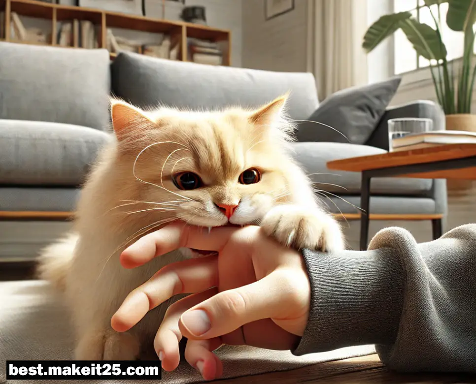 고양이한테 물리는 꿈