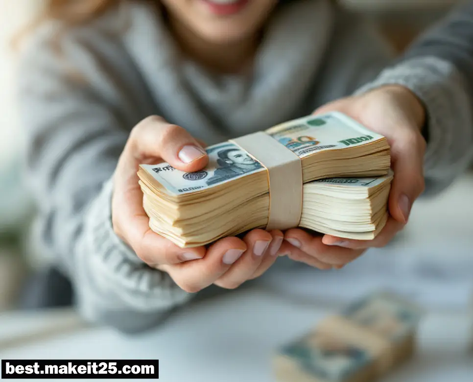 돈뭉치 받는 꿈