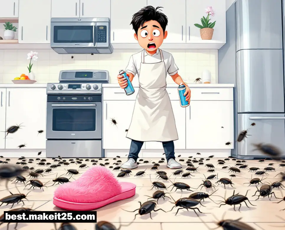 집에 바퀴벌레 꿈