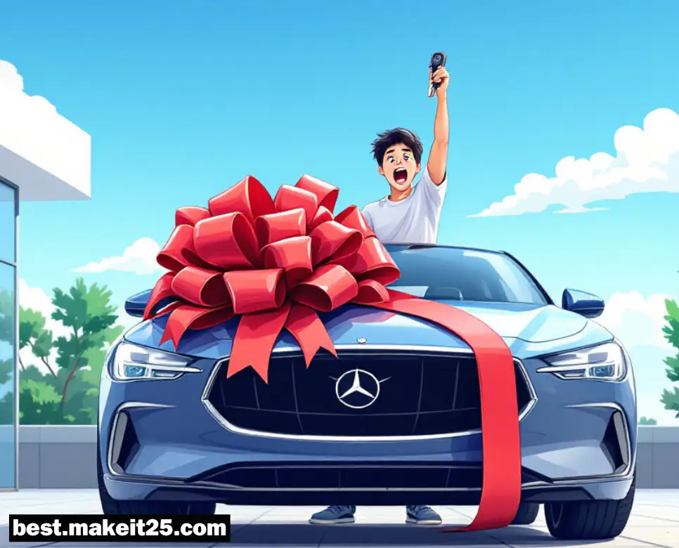 자동차 선물 받는 꿈