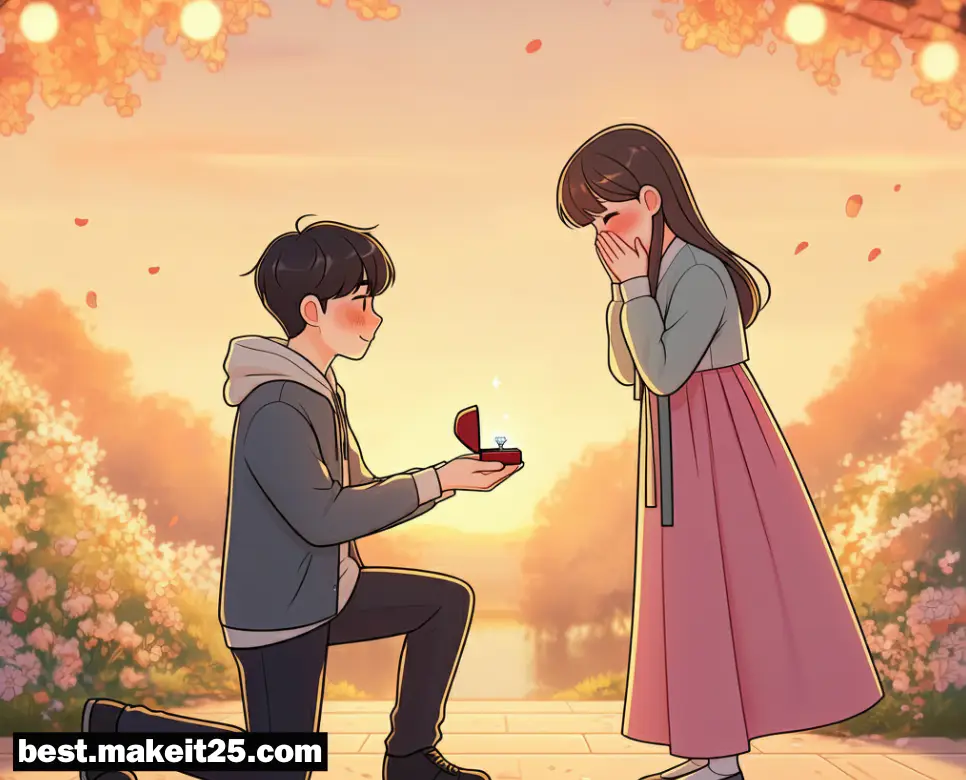 프로포즈 받는 꿈