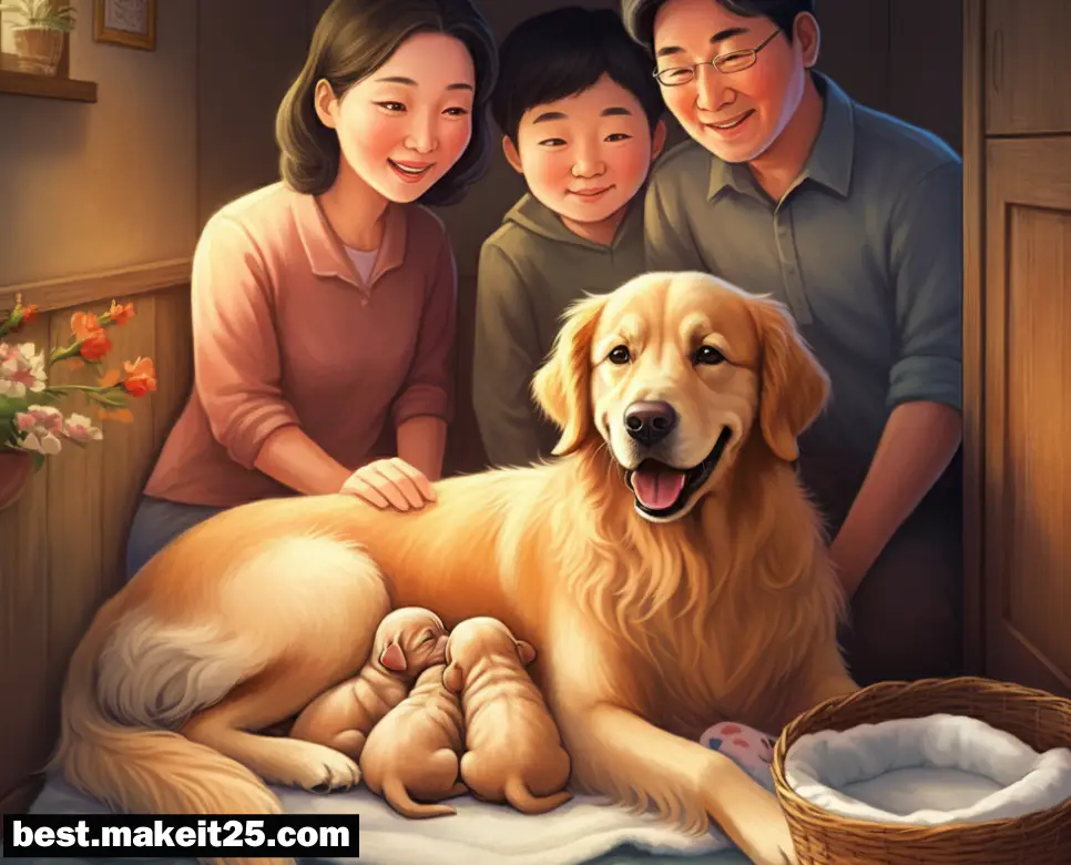 강아지 새끼 낳는 꿈