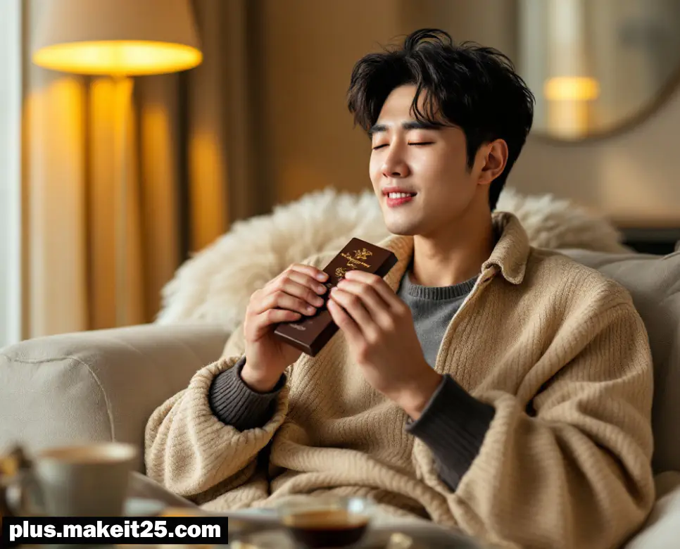 초콜릿 먹는 꿈