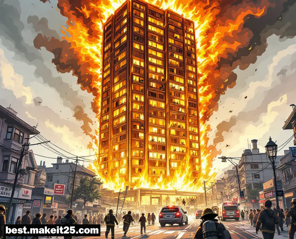 아파트 불나는 꿈
