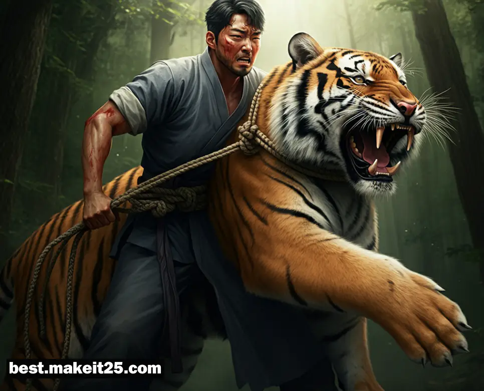 호랑이를 잡는 꿈