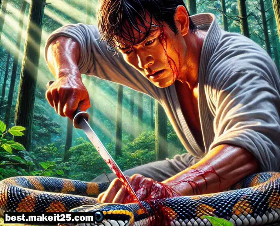 뱀 머리를 자르는 꿈