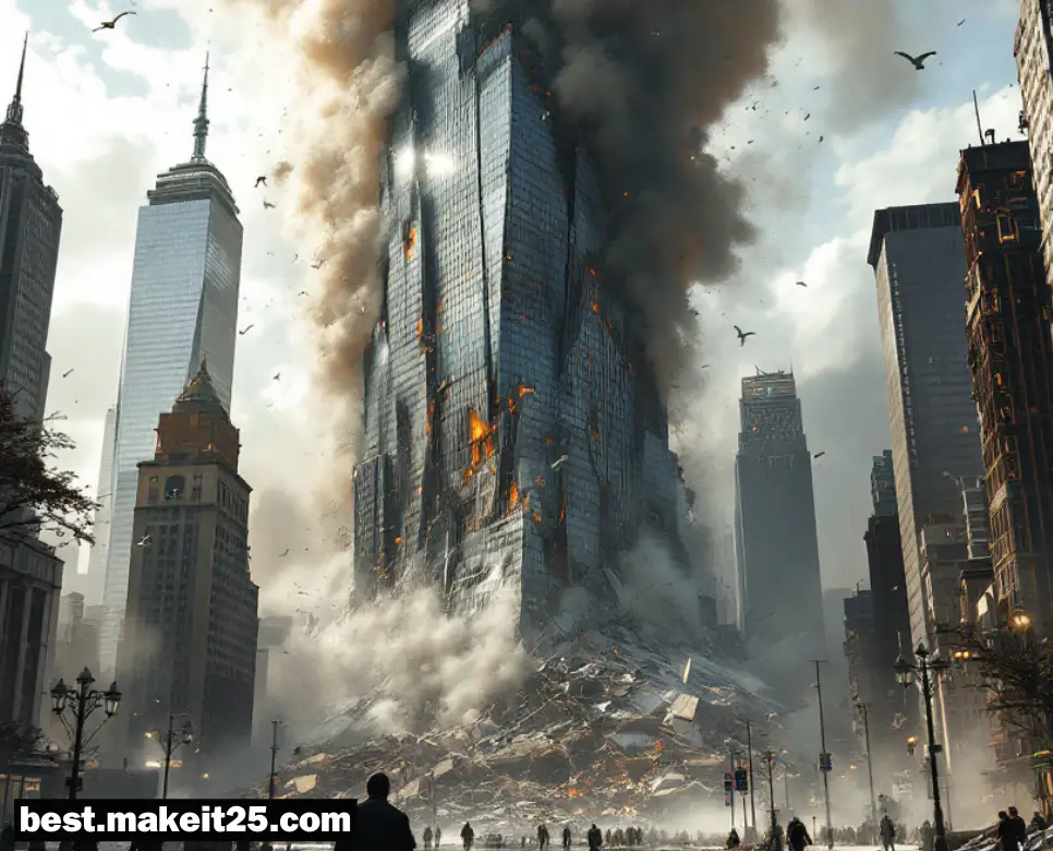 건물이 무너지는 꿈