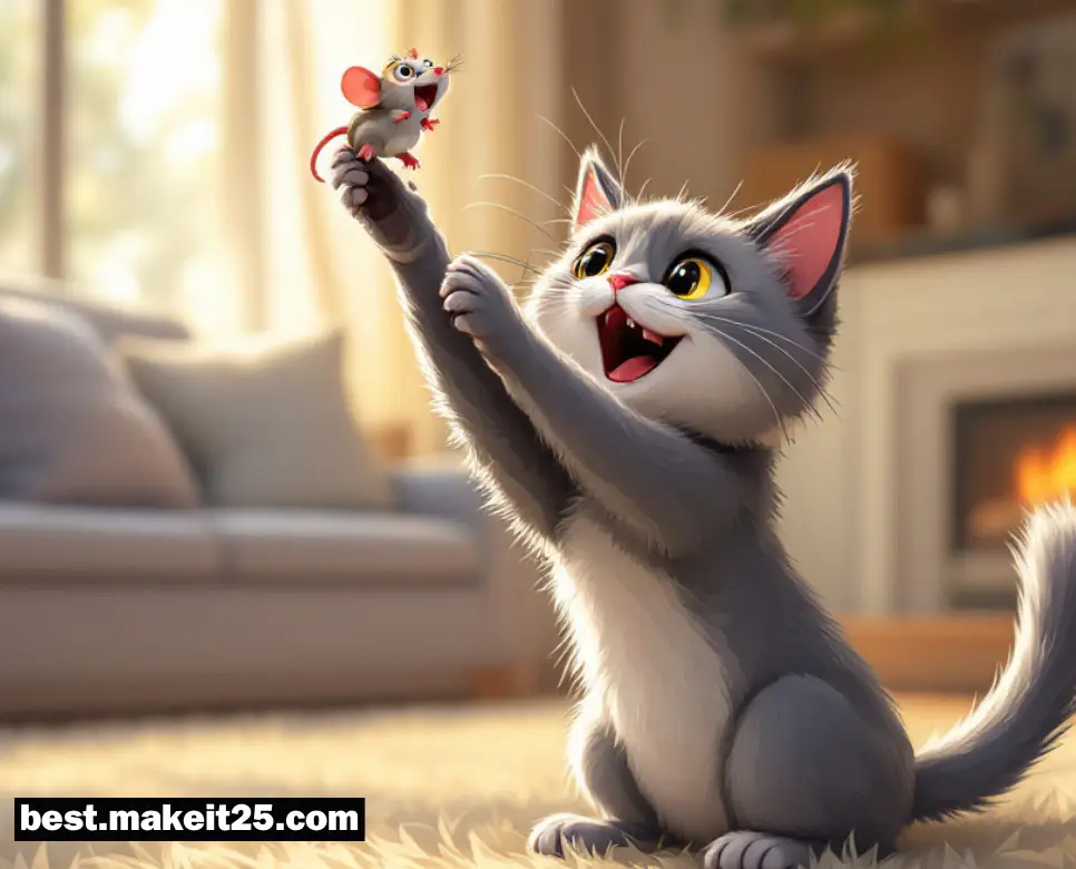 고양이가 쥐 잡는 꿈