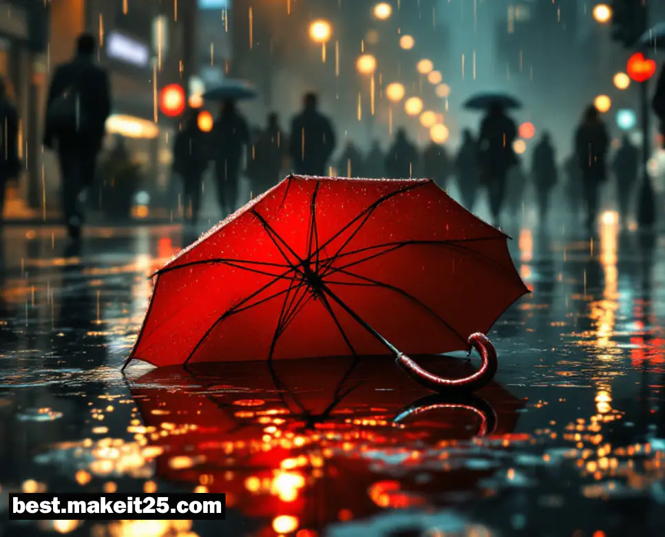 우산 잃어버리는 꿈