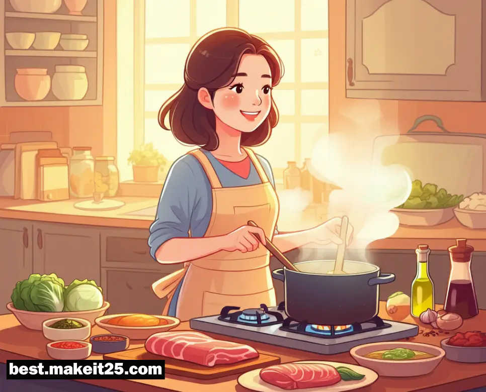 음식을 만드는 꿈