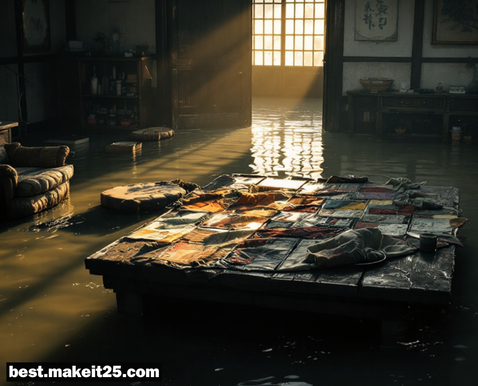 집에 물이 차는 꿈