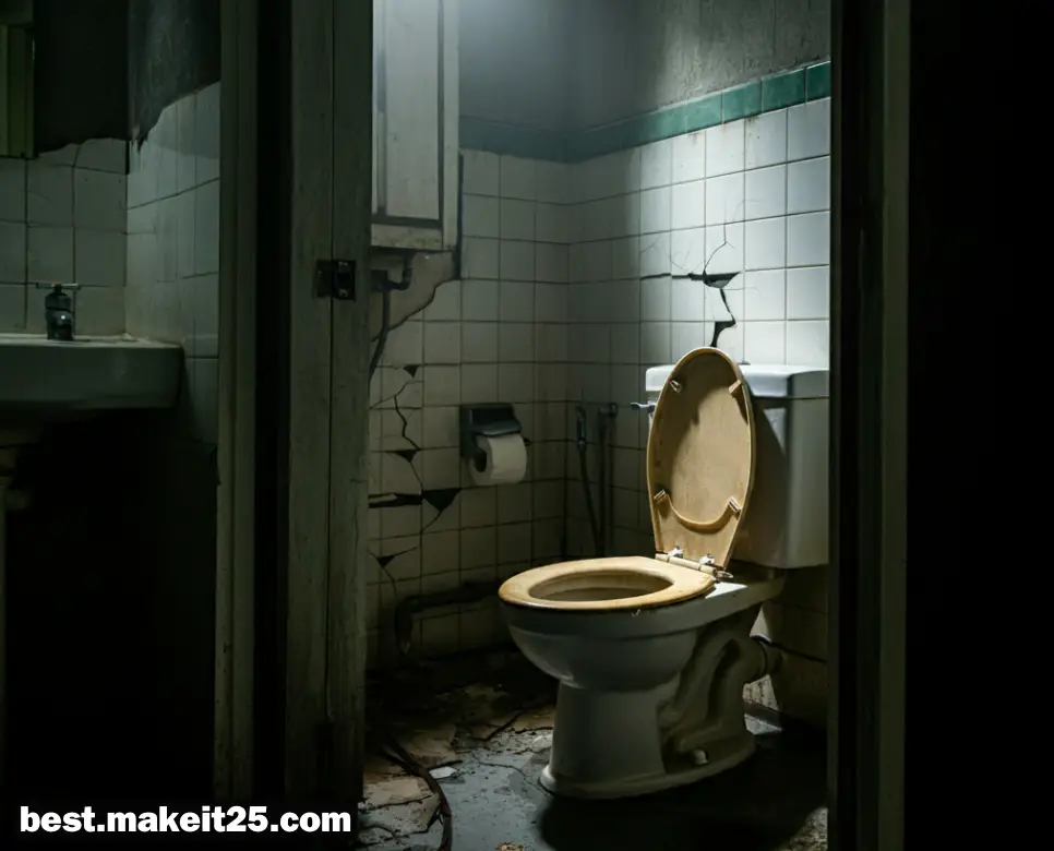 꿈해몽: 더러운 화장실 꿈, 굵은 똥 꿈, 돌아가신 아빠 꿈