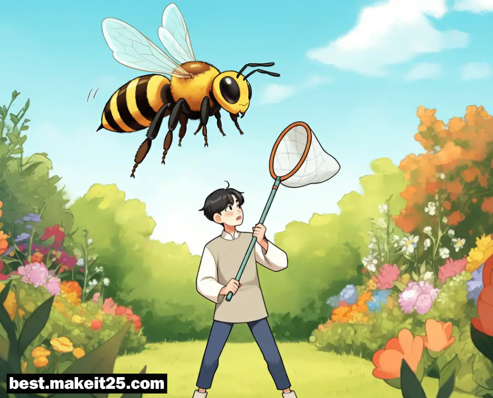 벌을 잡는 꿈