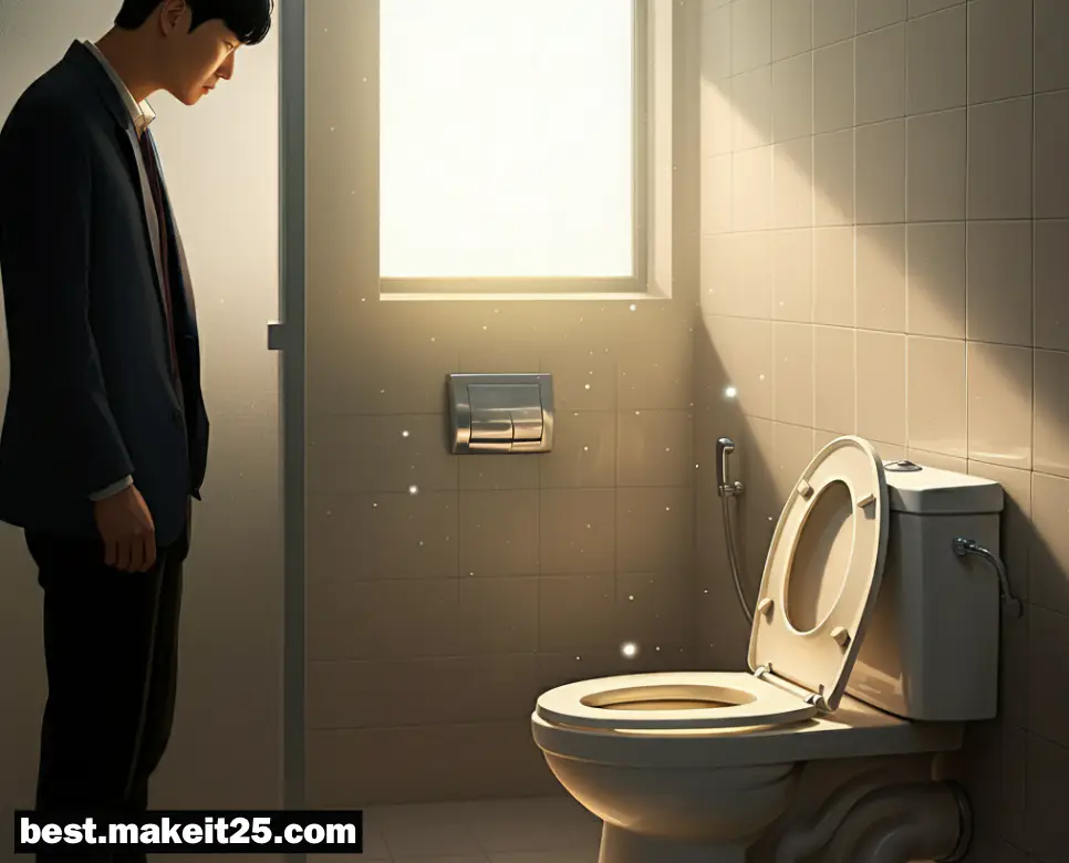 꿈해몽: 화장실 변기 꿈, 검은 구렁이 꿈, 돌아가신 아버지 꿈