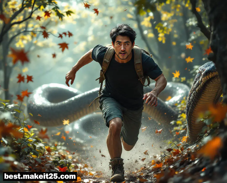 뱀한테 쫓기는 꿈