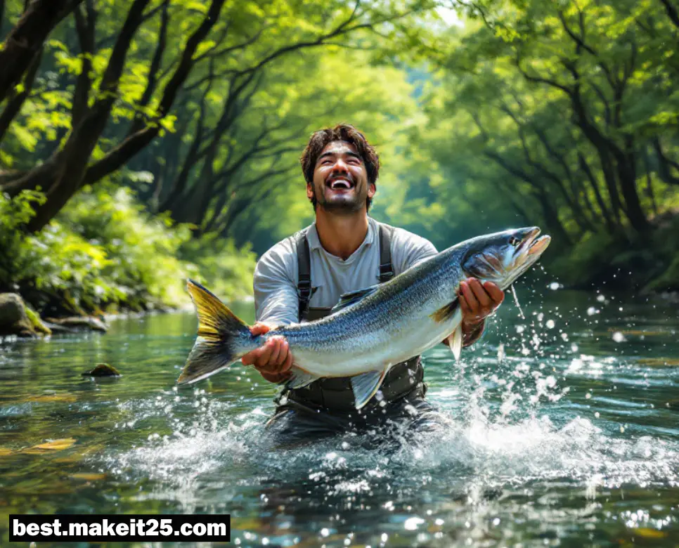 손으로 물고기 잡는 꿈