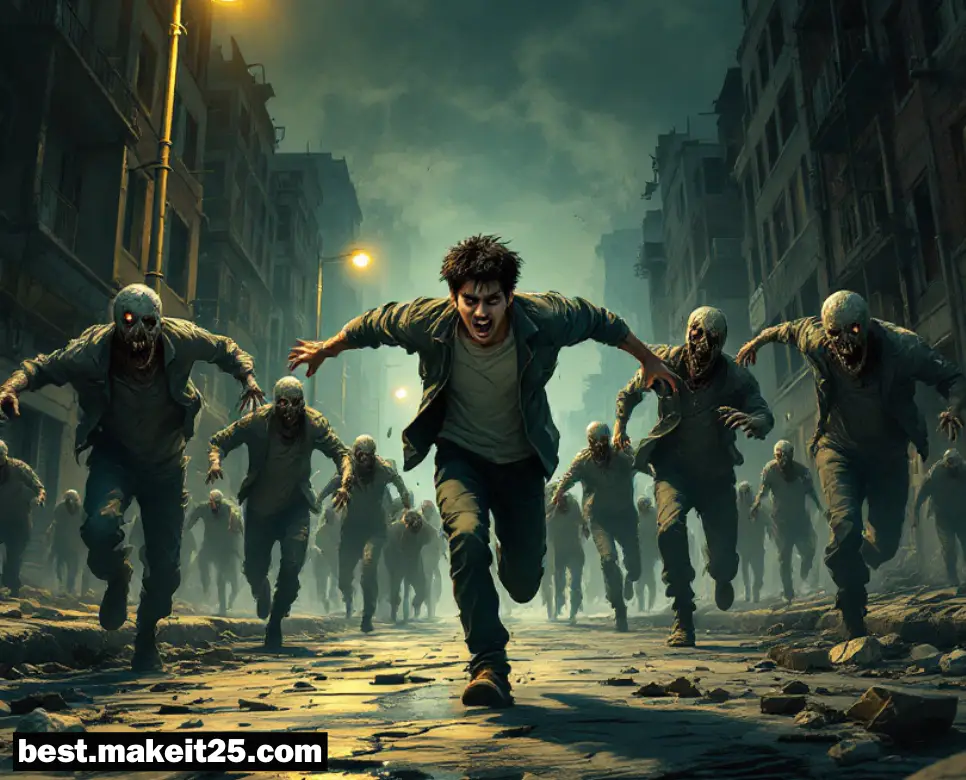 좀비한테 쫓기는 꿈