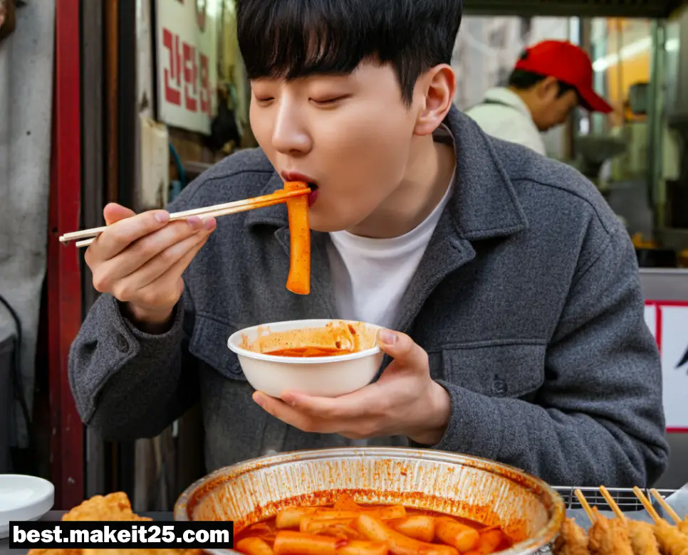 떡볶이를 먹는 꿈