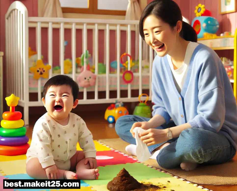 꿈해몽: 애기가 똥싸는 꿈, 팬티에 똥 묻은 꿈, 똥 먹는 꿈