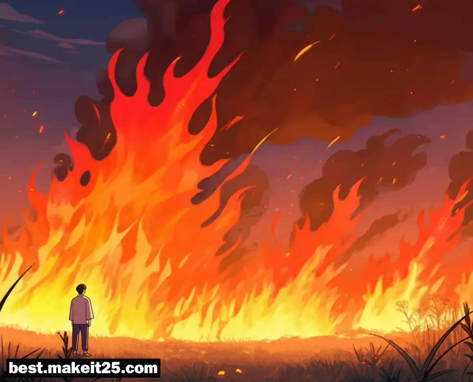 꿈해몽: 불타는 꿈, 차 타는 꿈, 손가락 베이는 꿈