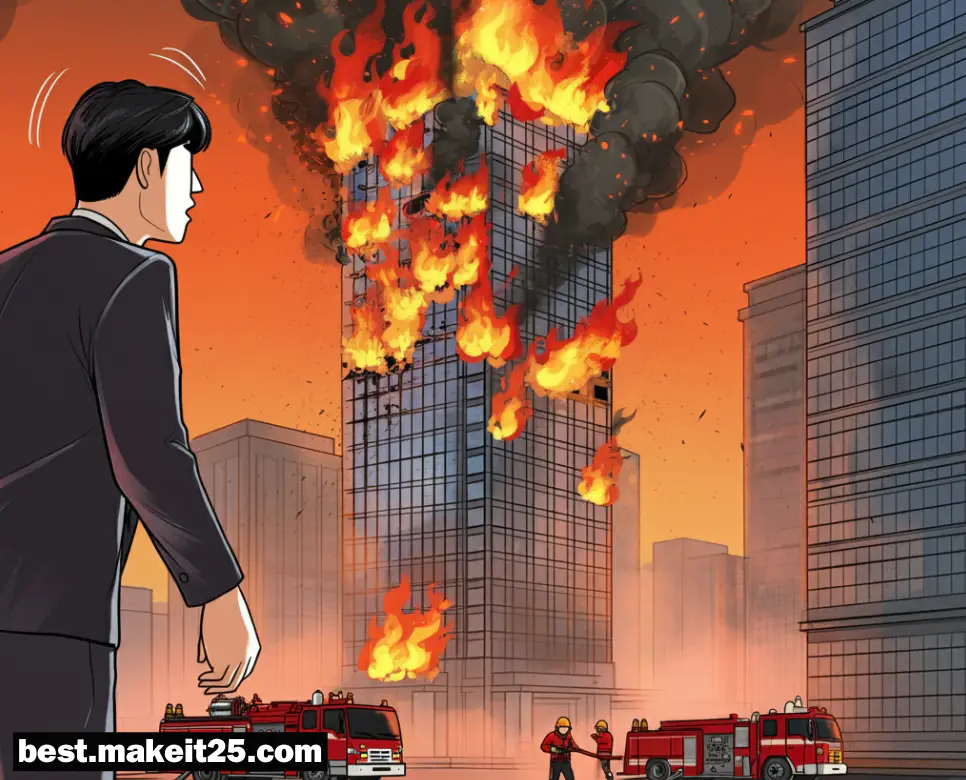 회사에 불나는 꿈