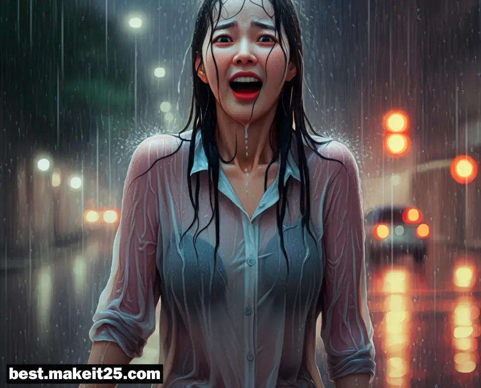 꿈해몽: 물벼락 맞는 꿈, 더러운 물 꿈, 달 꿈