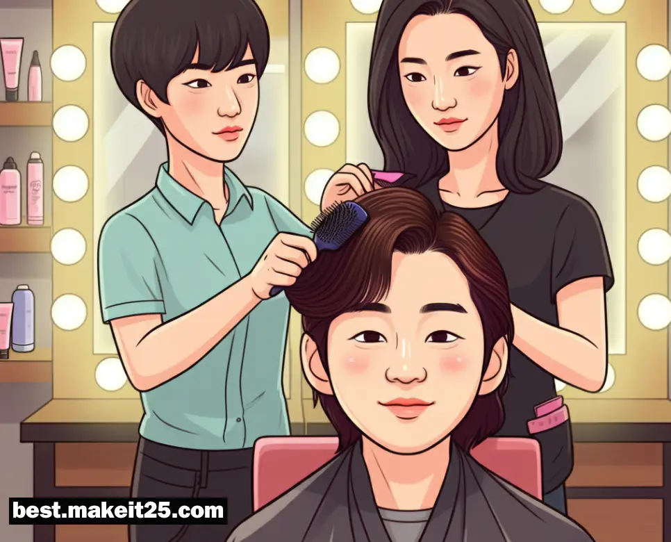 꿈해몽: 머리하는 꿈, 뽀뽀 받는 꿈, 변기 청소하는 꿈