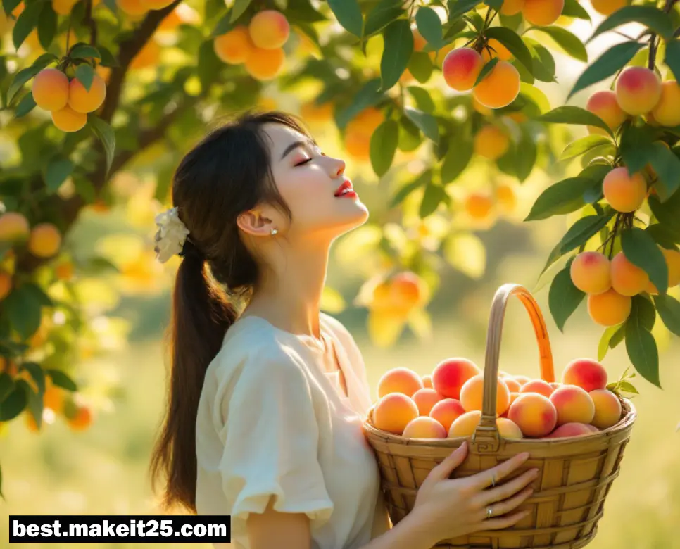 복숭아 따는 꿈