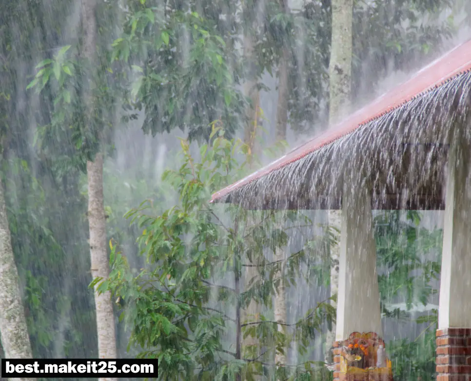 비가 많이 오는 꿈