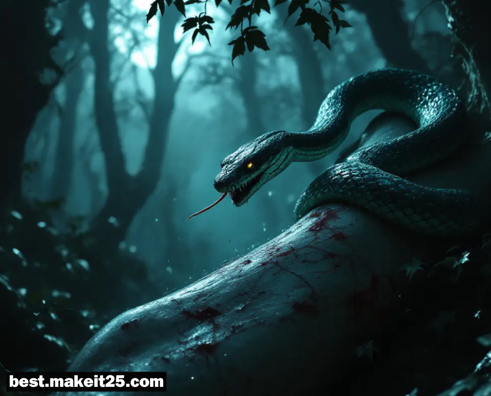 뱀한테 물리는 꿈