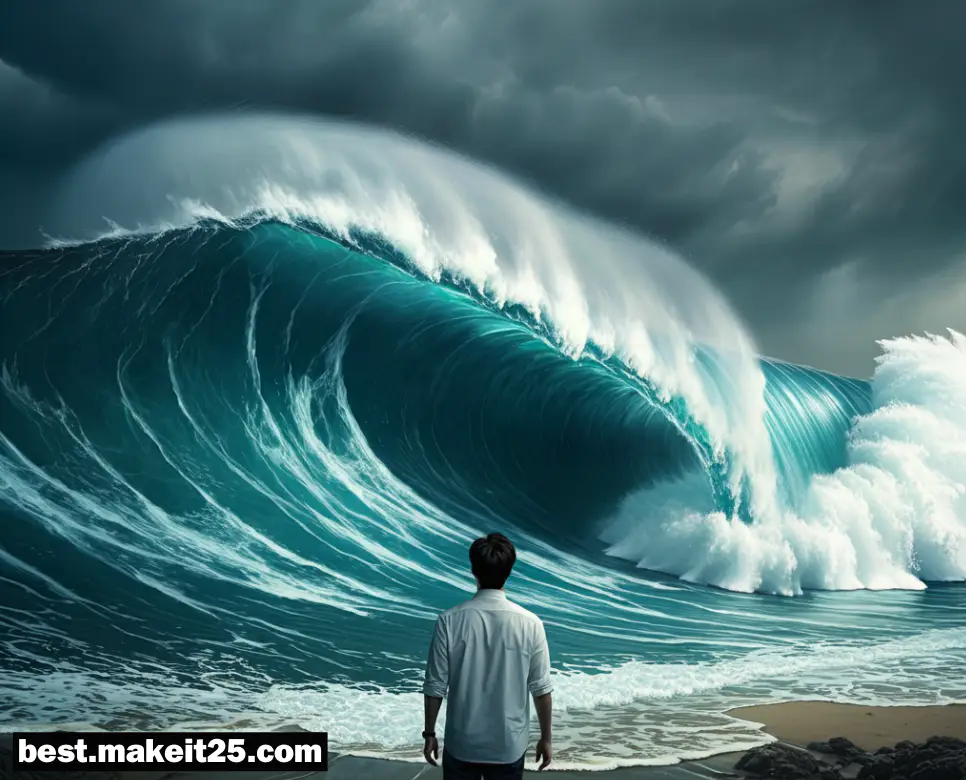 꿈해몽: 높은 파도 꿈, 여행하는 꿈, 독사 죽이는 꿈