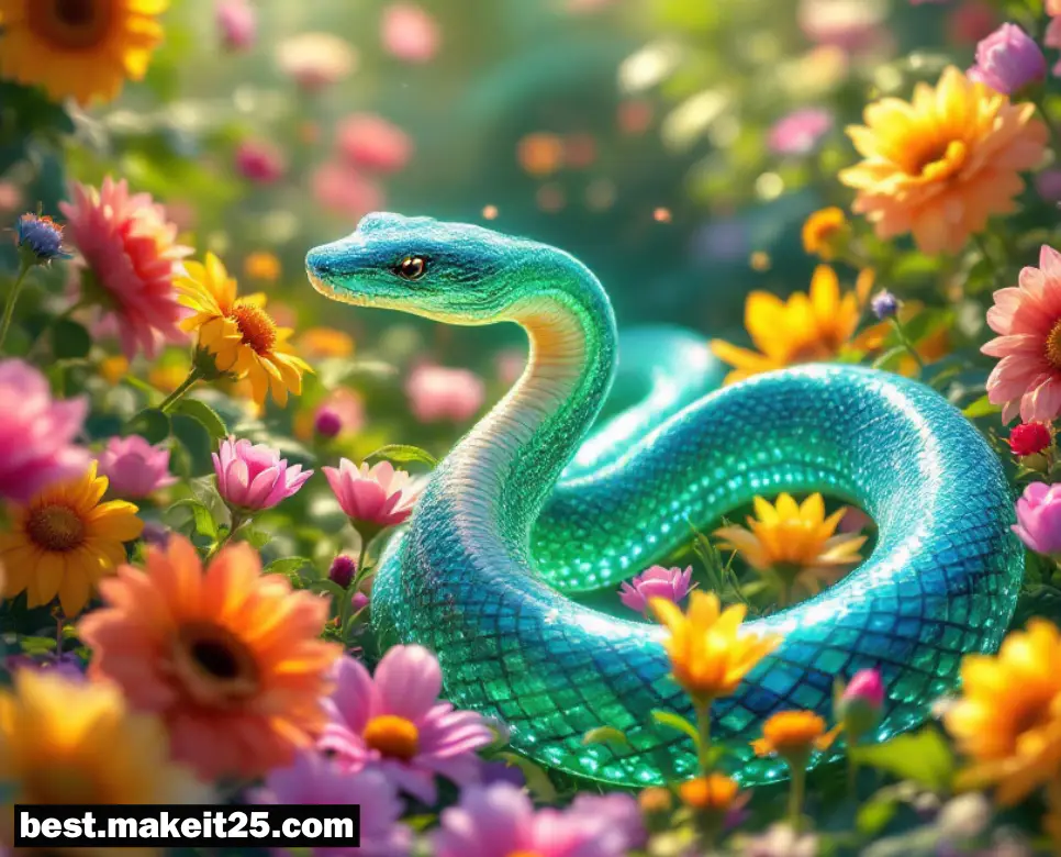 초록뱀 나오는 꿈