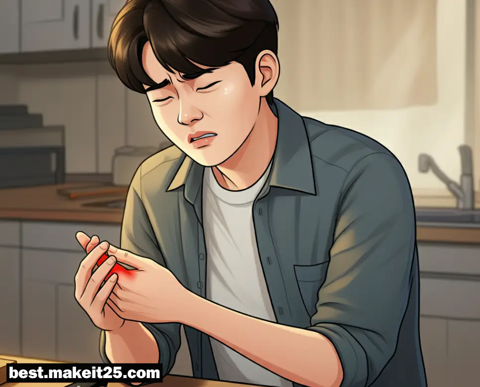 손가락 다치는 꿈