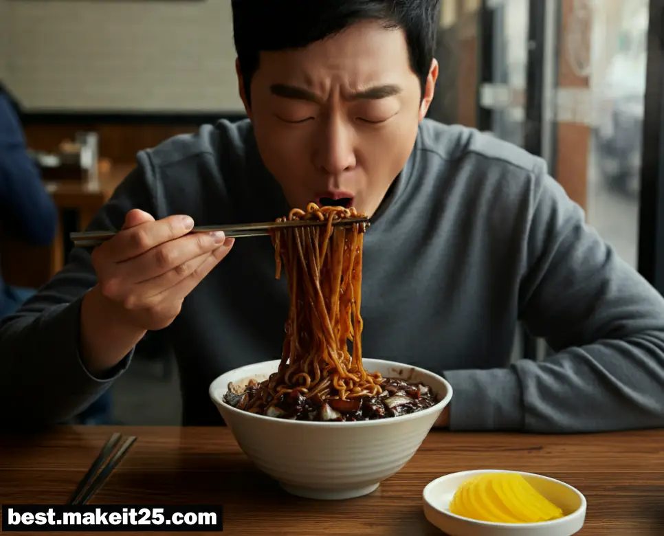 꿈해몽: 짜장면 먹는 꿈, 수박 먹는 꿈, 칼국수 먹는 꿈