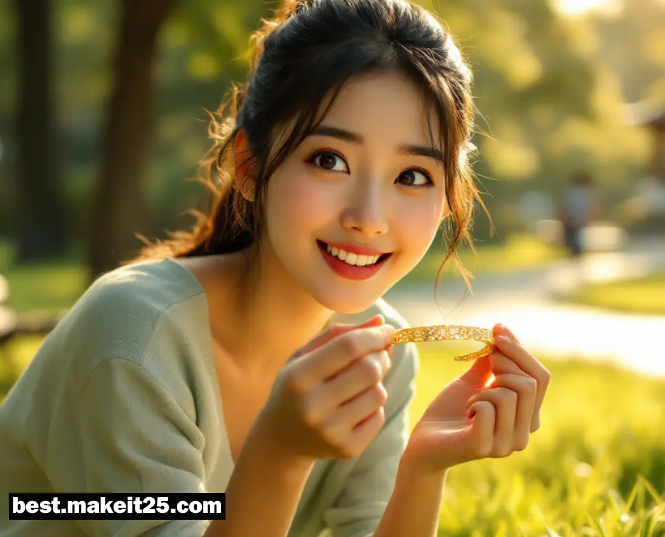 금팔찌 줍는 꿈