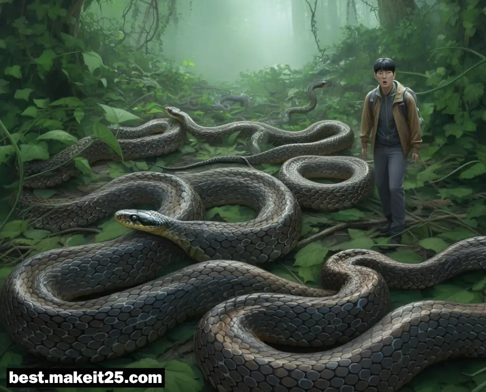 뱀 여러마리가 나오는 꿈