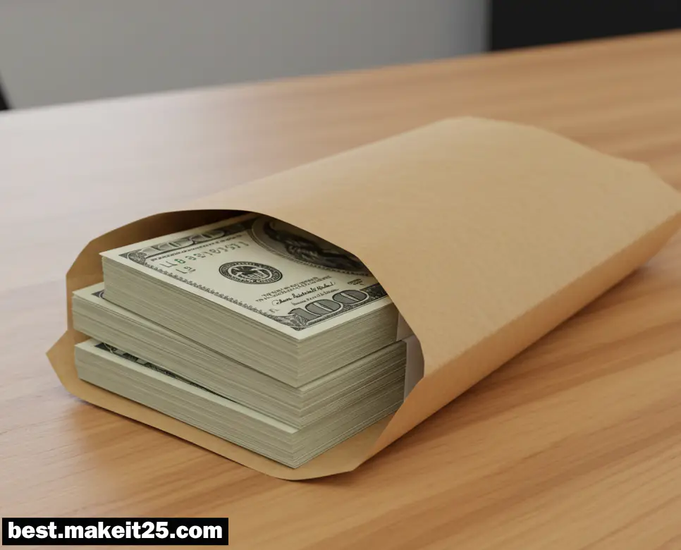 돈 봉투를 받는 꿈