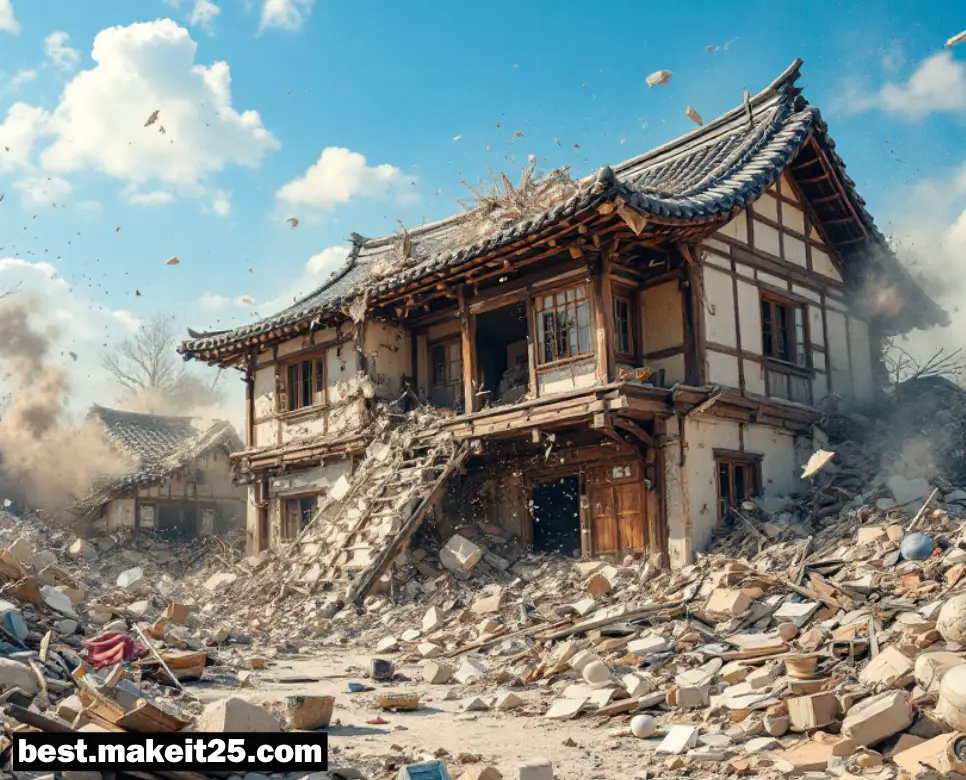 집이 무너지는 꿈