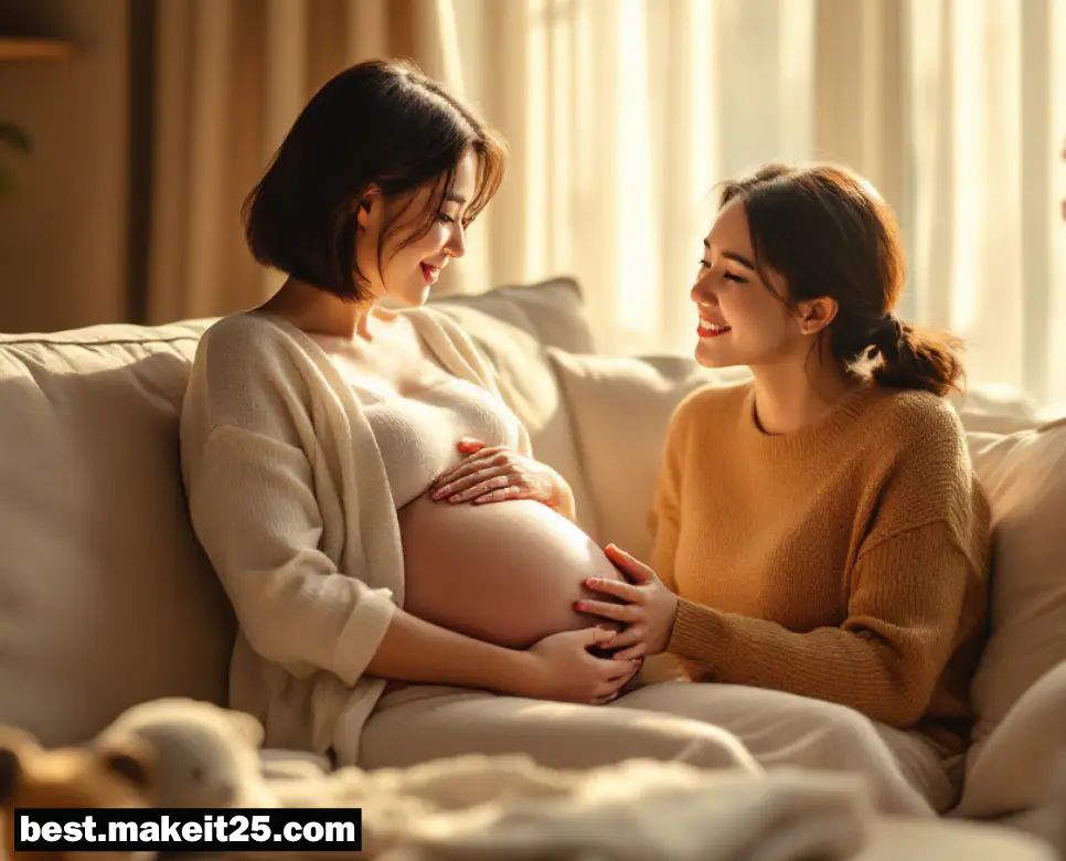 언니가 임신하는 꿈