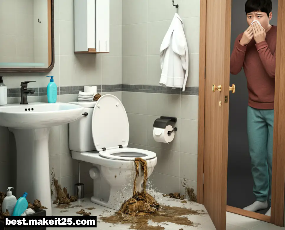 꿈해몽: 변기에 똥이 넘치는 꿈, 아기돼지 꿈, 큰뱀 나오는 꿈