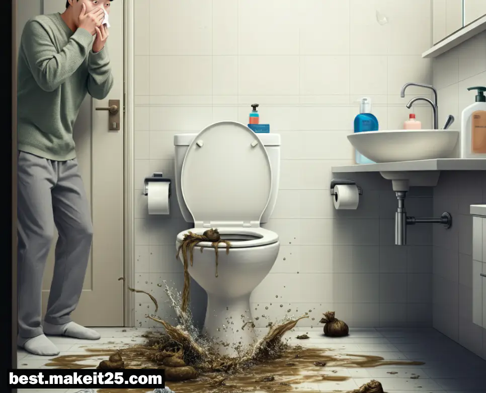 변기에 똥이 넘치는 꿈